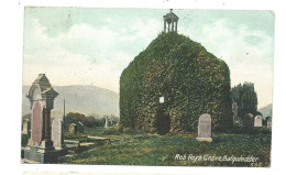 Postcard Scotland Perthshire  Balquidder Rob Roy's Grave Station Postmark Railway, See Back 1904 - Perthshire