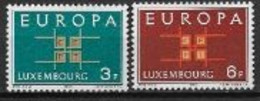 Luxembourg 1963 Neufs ** N° 634/635 Europa - 1963
