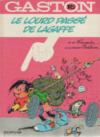 GASTON   "Le Lourd Passé De Lagaffe  "   Tome R5  FRANQUIN    DUPUIS - Gaston