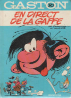 GASTON   "En Direct De La Gaffe  "   Tome R4  FRANQUIN    DUPUIS - Gaston