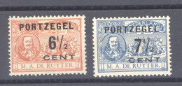 Pays-Bas  -  Taxes  :  Yv  32-33  * - Postage Due