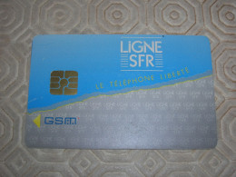 Telecarte Specimen Fausse Puce Ligne Sfr Gsm Le Téléphone Liberté - Pastel