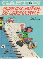 GASTON   "Gare Aux Gaffes Du Gars Gonflé  "   Tome R3  Dos Rond  FRANQUIN / JIDEHEM   DUPUIS - Gaston