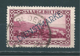 Saar MiNr. D 18 IV  (sab18) - Dienstmarken