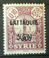 Lattaquie, Latakia ,1930 Post Set :0.1 Pi.,  , MH * - Nuevos