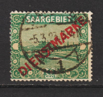 Saar MiNr. D 3 VIII   (sab18) - Dienstmarken