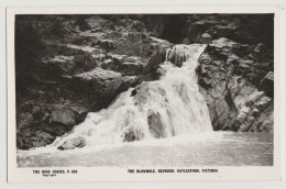 Australia VICTORIA VIC Blowhole Waterfall Hepburn Springs DAYLESFORD Rose Photo P835 Postcard C1950s - Otros & Sin Clasificación