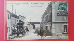 St-bonnet-le-froid , Voitures Diligence De La Louvesc , Devant L'hotel Mourgue - Other & Unclassified