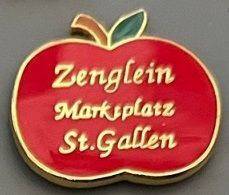 POMME ROUGE - RED APPLE - ZENGLEIN - MARK PLATZ ST-GALLEN - SAINT GALL - SUISSE - SCHWEIZ - APFEL - MELA - EGF-N°59-(32) - Levensmiddelen