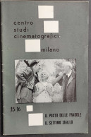 Il Posto Delle Fragole - Il Settimo Sigillo - I. Bergman - 1960 - C. Studi Cinematografici Milano                        - Film Und Musik