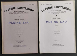 La Petite Illustration N.770 -771 -1936 - Pleine Eau - Rageot - 2 Num.                                                   - Cinema & Music