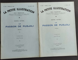 La Petite Illustration N.818-819 - 1937 - La Passion De Puisjoli - Dutheil - 2 Num.                                      - Cinema E Musica