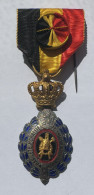 Médaille Décoration Civile. Prévoyance Voorzorg. 1ere Classe. Avec Rosace - Professionnels / De Société