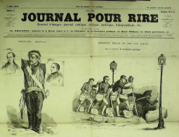 Journal Pour Rire 1848 N°05 CARNAVAL à PARIS AUBERT ADAM BELIN Vernier FOREST - 1800 - 1849