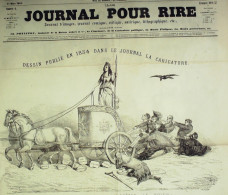 Journal Pour Rire 1848 N°06 TAXES BALS Gustave Doré Emy Monta BERR - 1800 - 1849