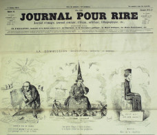 Journal Pour Rire 1848 N°22 COMMUNISME Doré ORATEURS TRIBUNE Andrieux COMMISSION - 1800 - 1849