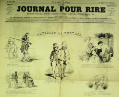 Journal Pour Rire 1848 N°29 VARIATES Bertall MOBILE MABILLE Janet GARNISON MILI - 1800 - 1849