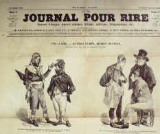 Journal Pour Rire 1848 N°39 BETISES Gustave Doré CROQUADES Monta LORENTZ Morin - 1800 - 1849