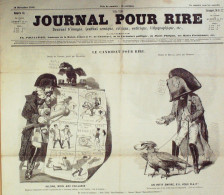 Journal Pour Rire 1848 N°42 CANDIDAT Pour RIRE Bertall CROQUADES Emy LEFILS Monta - 1800 - 1849