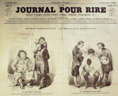 Journal Pour Rire 1848 N°46 PHILISOPHES Bertall BOUCHOT BEAUMONT Morin - 1800 - 1849