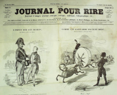 Journal Pour Rire 1848 N°50 IMPOT Sur Les HABITS Riault GAILLARDS Pothey Dumont Chambaron - 1800 - 1849