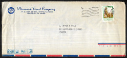 1978 Lettre Republic Of CHINA TAIWAN (Formose) En-tête DIAMOND TRUST COMPANY Taipei To France POSTE AERIENNE - Airmail