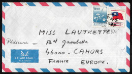 1979 Lettre Republic Of CHINA TAIWAN (Formose) Taipei To France POSTE AERIENNE By Air Mail - Luftpost