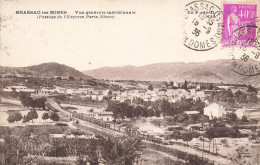 Brassac Les Mines * Vue Générale Méridionale * Passage De L'express Paris Nimes * Train Ligne Chemin De Fer Puy De Dôme - Sonstige & Ohne Zuordnung