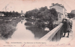 Saint Raphael -  La Garonne Et La Vieille Eglise - CPA °J - Saint-Raphaël