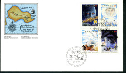 Canada  N° 1208/11  Sur FDC   Folklore Canadien - Lettres & Documents