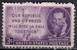 US+ 1947 Mi 554 Pulitzer - Used Stamps