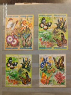 1974 Burundi	Butterflies   (F10) - Used Stamps