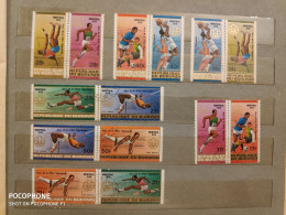 1976 Burundi	Olympic Games  (F10) - Used Stamps