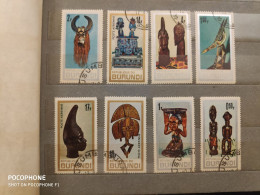 Burundi	Masks  (F10) - Used Stamps