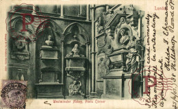 UK. LONDON. WESMINSTER ABBEY. POETS CORNER. - Westminster Abbey