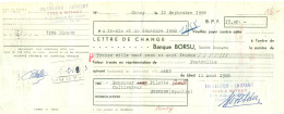 Lettre De Change - Wisselbrief Ets Leloux-Laurent à Ciney - 1958 - 1950 - ...