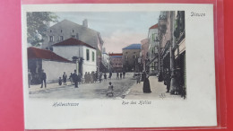 Dieuze , Rue Des Halles , Dos 1900 - Dieuze