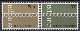 BELGIUM 1633-1634,unused - 1971