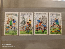 1990 Ivory Cost Football  (F10) - Côte D'Ivoire (1960-...)