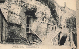 Troo * Escalier St Gabriel * Maisons Troglodytes - Autres & Non Classés