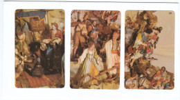 Italia, Presepe De Natale 1995, Mint 5 & 10 & 15.000 Lire  Christmas - Public Themes