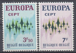 BELGIUM 1678-1679,unused - 1972