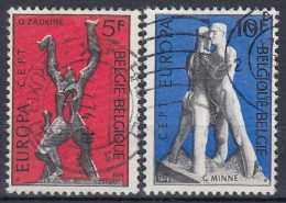 BELGIUM 1766-1767,used,falc Hinged - 1974