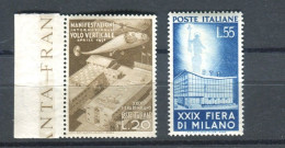 REPUBBLICA 1951 FIERA DI MILANO ** MNH - 1946-60: Mint/hinged