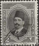EGYPT 1923 King Fuad I - 2m. - Black FU - Used Stamps