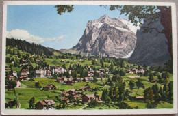 SWITZERLAND SWISS HELVETIA MISC GRINDELWALD WETTERHORN JUDAICA POSTCARD ANSICHTSKARTE POSTKARTE CARTOLINA CARTE POSTALE - Wald