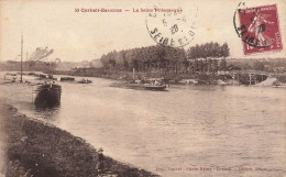 Corbeil Essonne * La Seine Pittoresque * Péniche * Remorqueur - Corbeil Essonnes