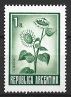 Argentina 1971. Scott #923 (MNH) Sunflower - Ungebraucht