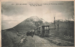 Le Puy De Dôme * Le Tramway Tram Montant , Après Le Font De L'arbre * Ligne Chemin De Fer - Sonstige & Ohne Zuordnung