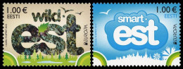 Europa Estonia 2012 MNH 2 Stamps  Europa CEPT Mi 733-4 - 2012